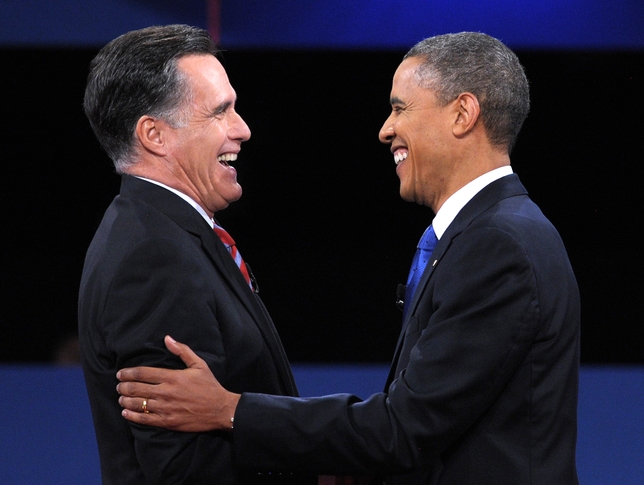 Mitt and Barack Masks